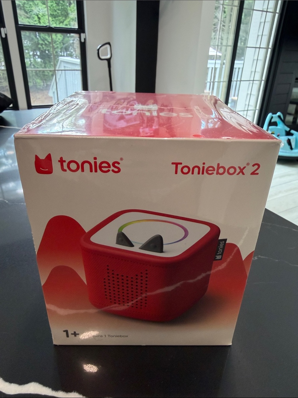 Toniebox 2 Red Kids Audio Player by Tonies